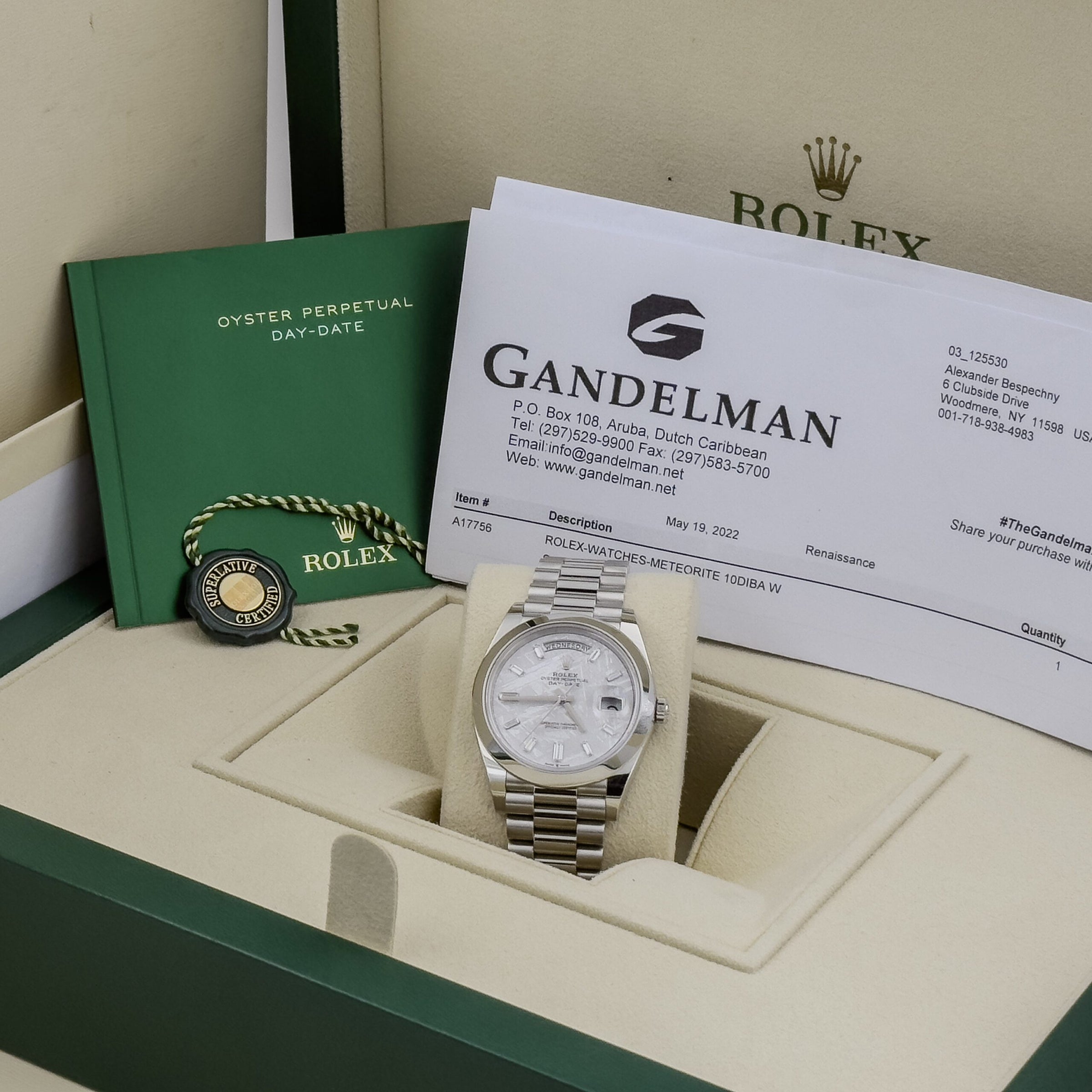 2022 Rolex Meteorite Day Date