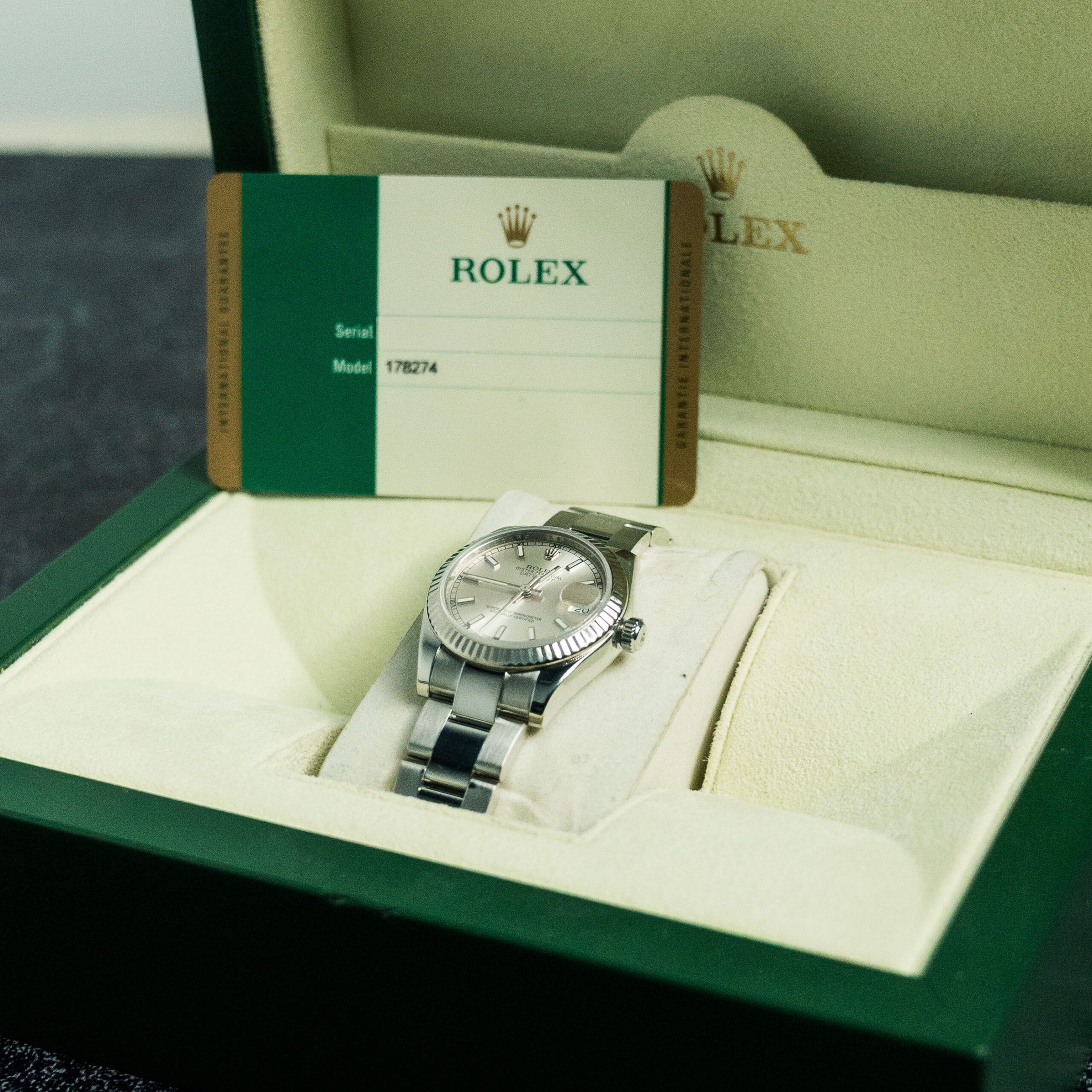 Rolex Datejust 178274 31mm with Fluted Bezel