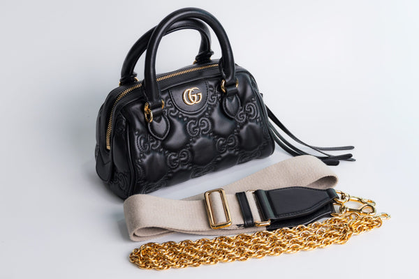 Gucci Mini Matelasse Bowler Bag