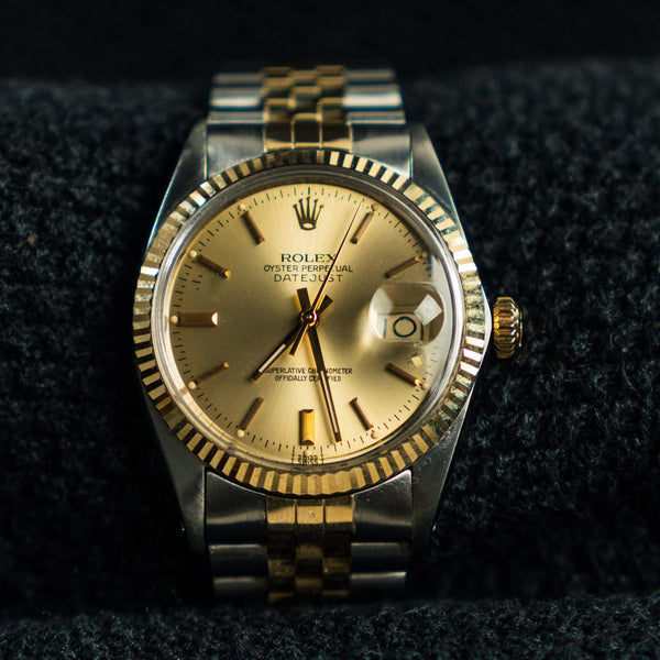 Rolex Datejust – 41mm Champagne Two-Tone – Ref. 16013