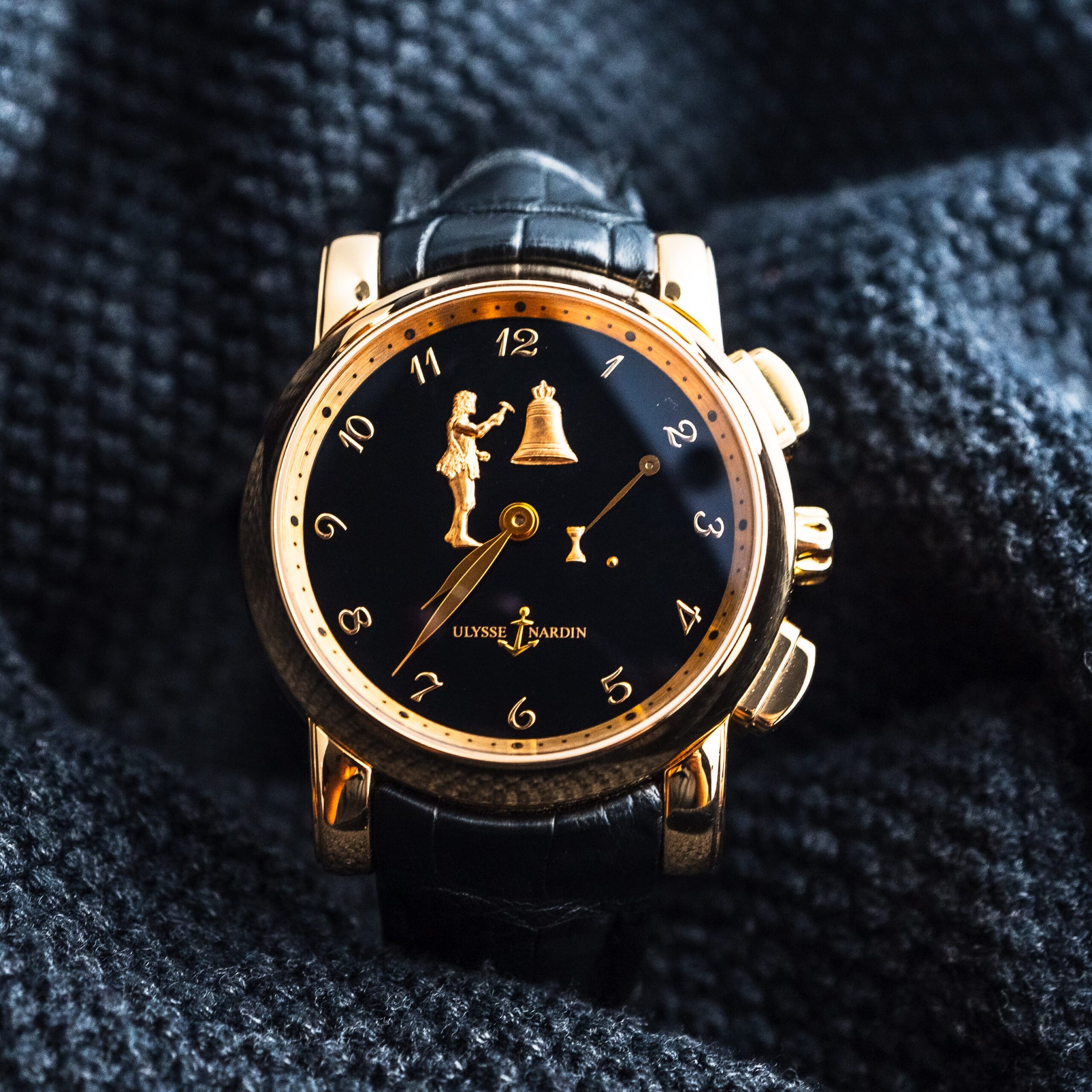 Rose Gold Ulysse Nardin Hour Striker