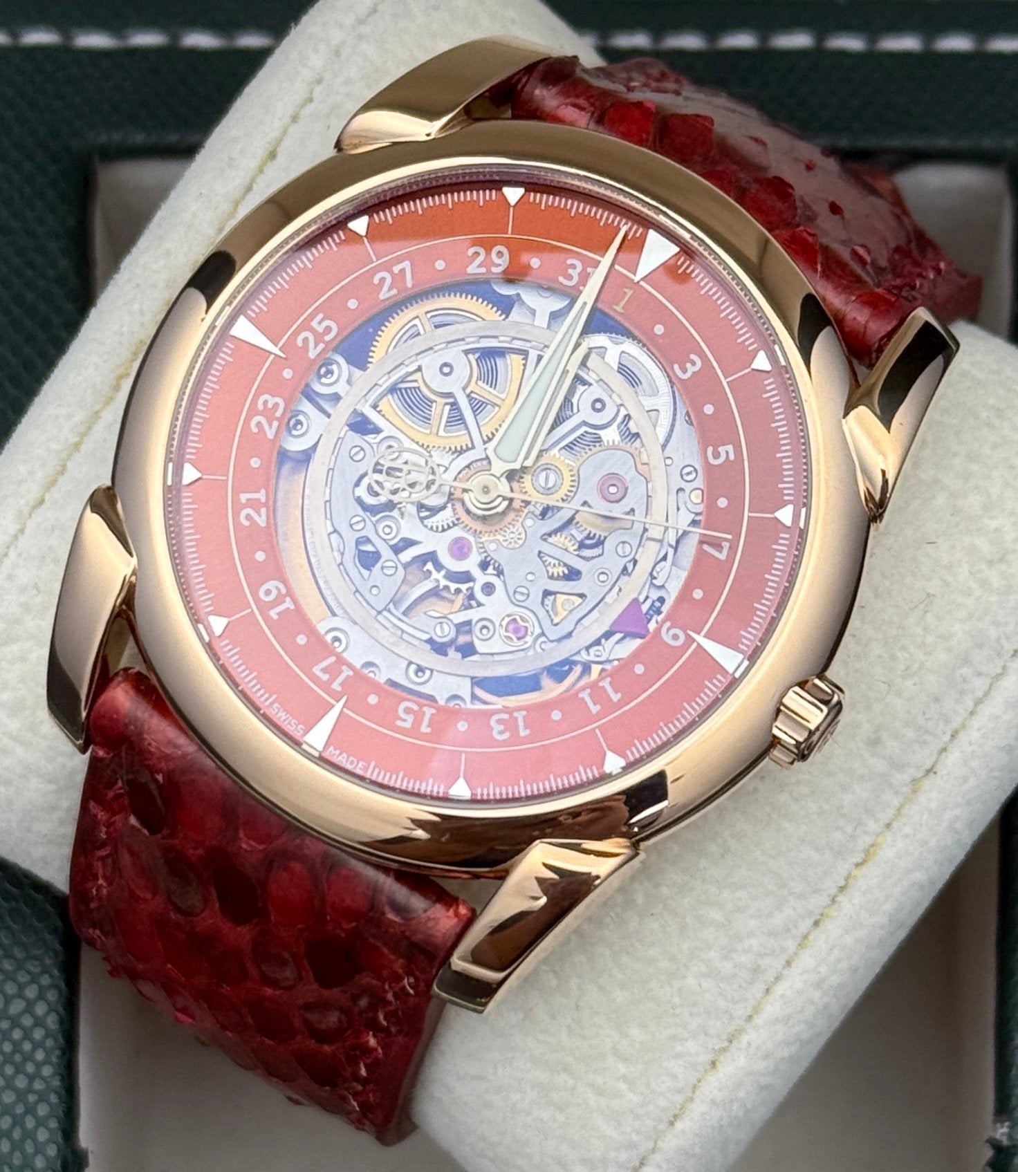 Parmigiani Fleurier Tonda 40Skeleton 18K Rose Gold Limited Edition 15 40MM