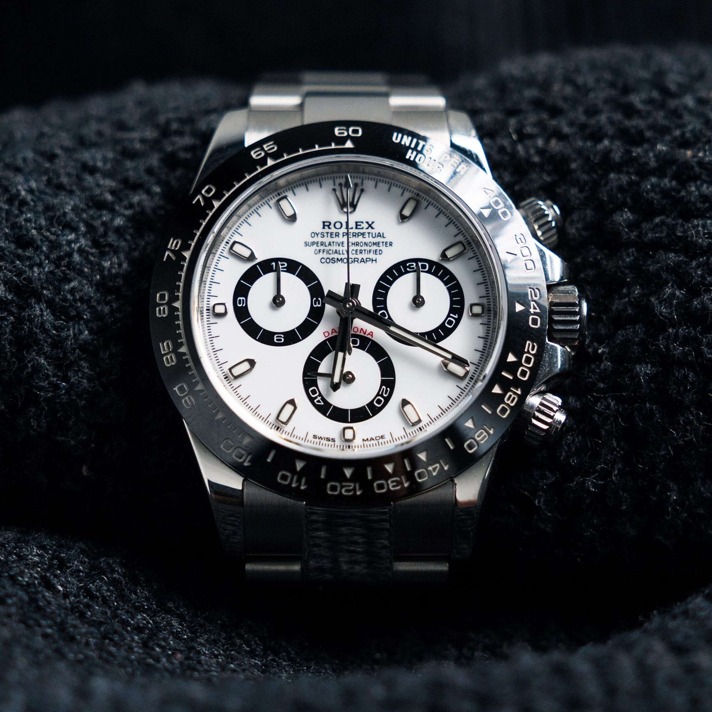 ROLEX COSMOGRAPH DAYTONA 116500LN PANDA WHITE DIAL 40MM