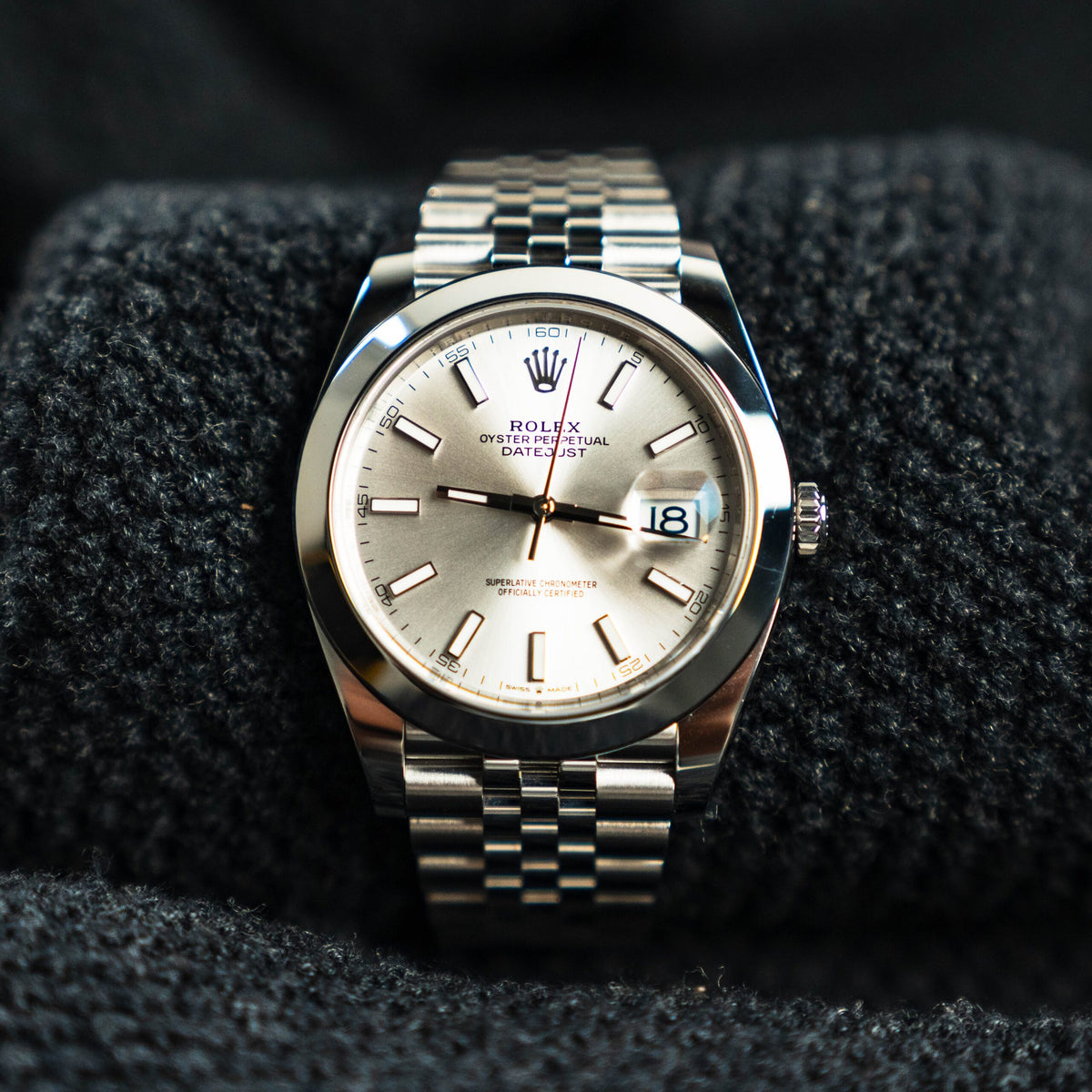 2022 Rolex Datejust Silver Dial 41mm Ref: 126300