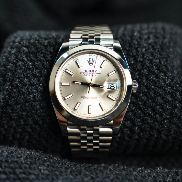 2022 Rolex Datejust Silver Dial 41mm Ref: 126300