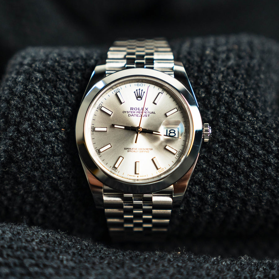 2022 Rolex Datejust Silver Dial 41mm Ref: 126300