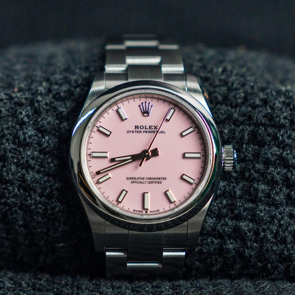 Rolex Oyster Perpetual – 31mm Pink Dial – Ref. 277200
