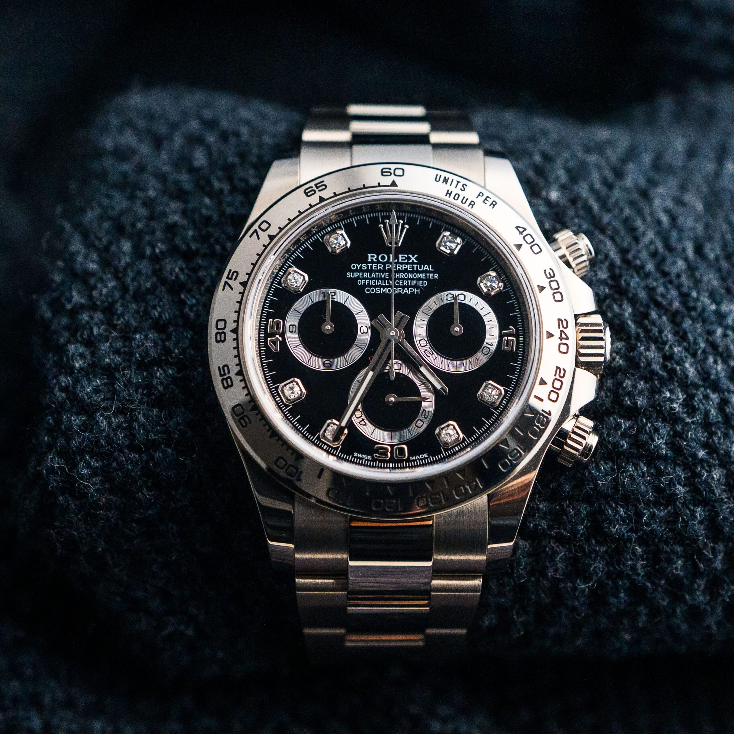 2023 Rolex Daytona White Gold with Diamond Indicator