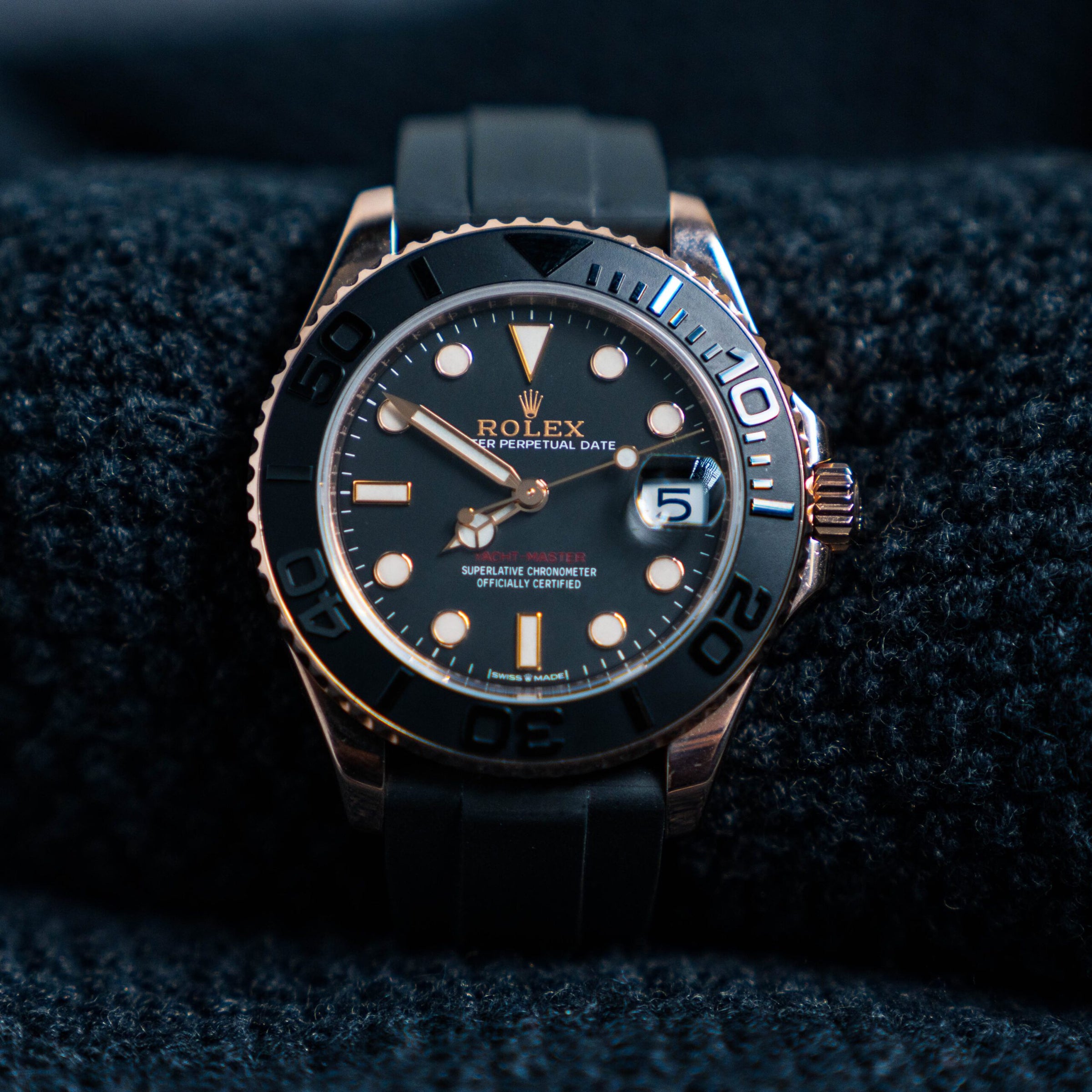 Rolex Rose Gold Yacht-Master 268655 37MM