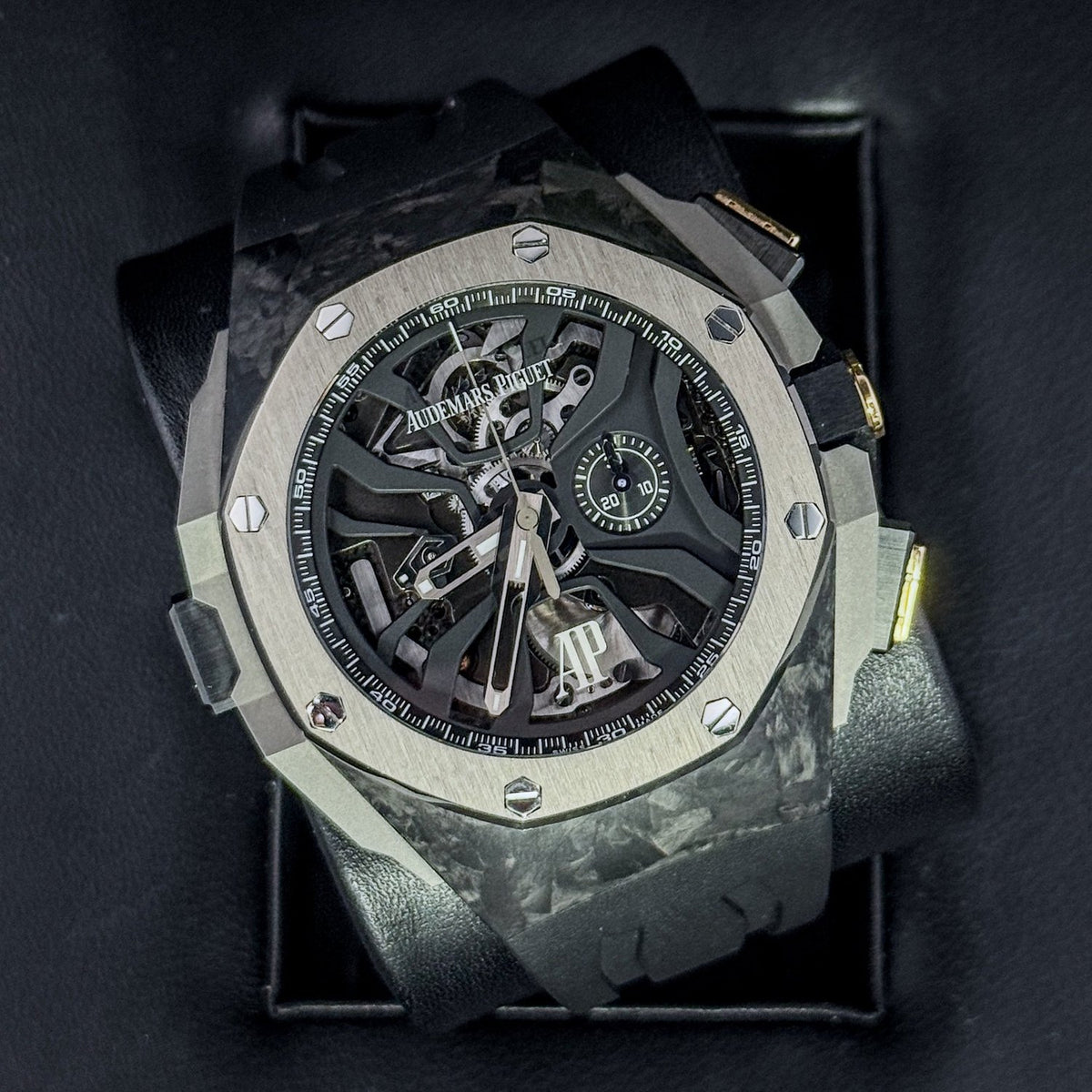 Audemars Piguet Royal Oak Concept Forged Carbon Watch 44mm 26221FT