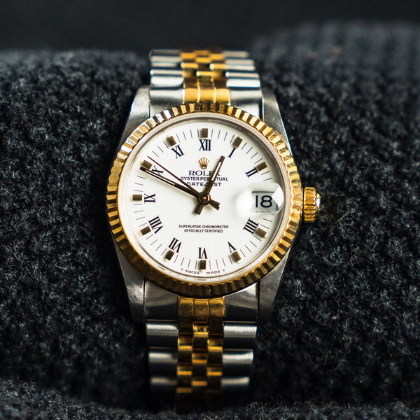 Rolex Datejust White Dial with Roman Numerals 31mm ref:68723