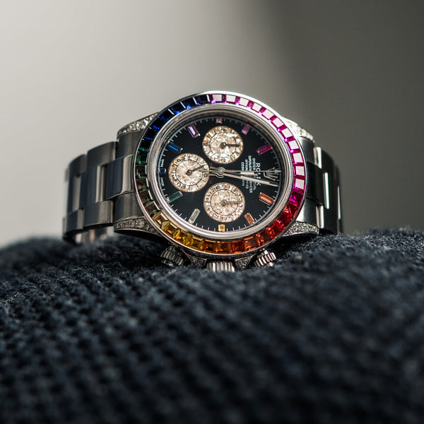 Rolex Custom Rainbow Daytona Ref. 116520