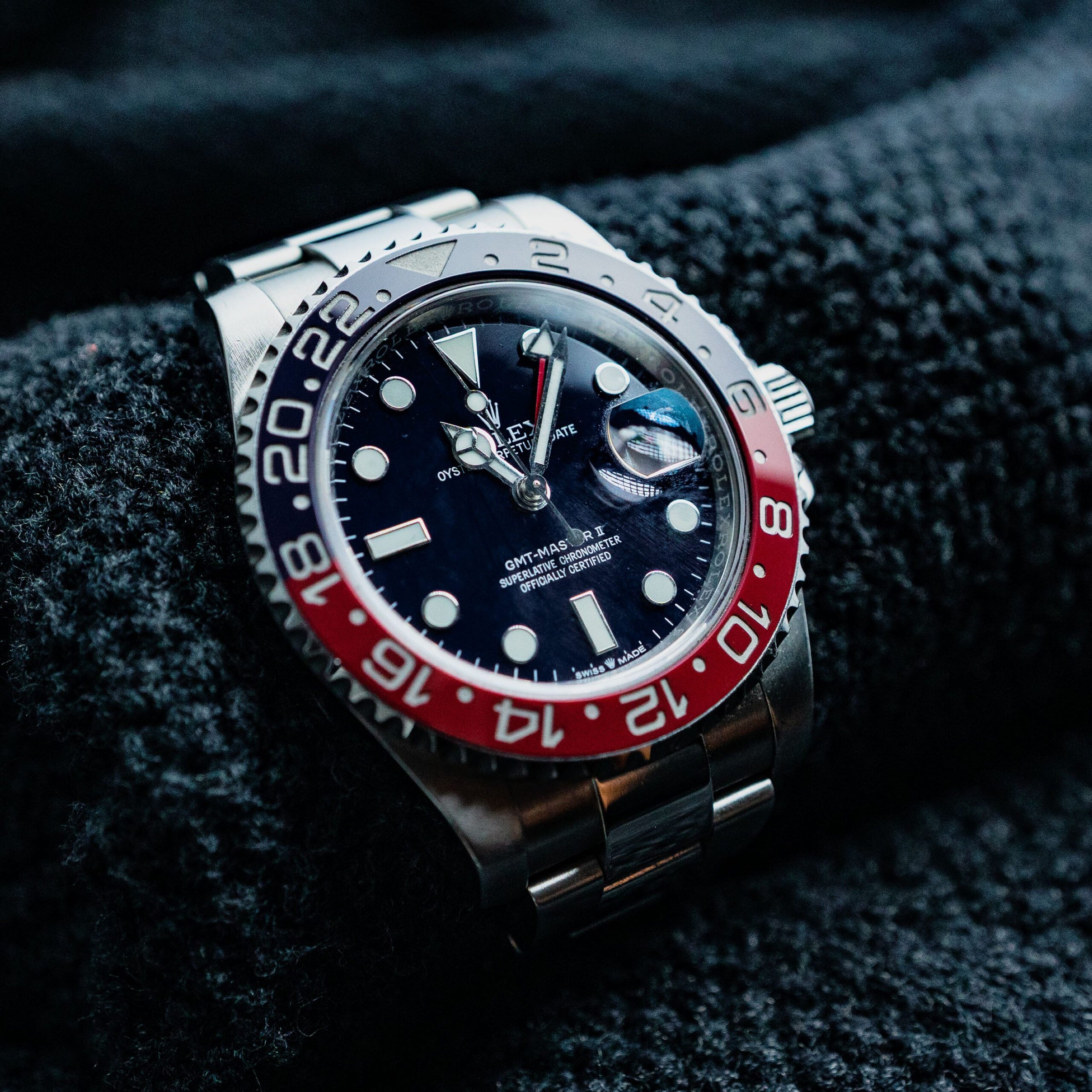 Rolex GMT-Master II ” White Gold Pepsi Tribute”