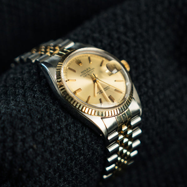 Rolex Datejust – 41mm Champagne Two-Tone – Ref. 16013
