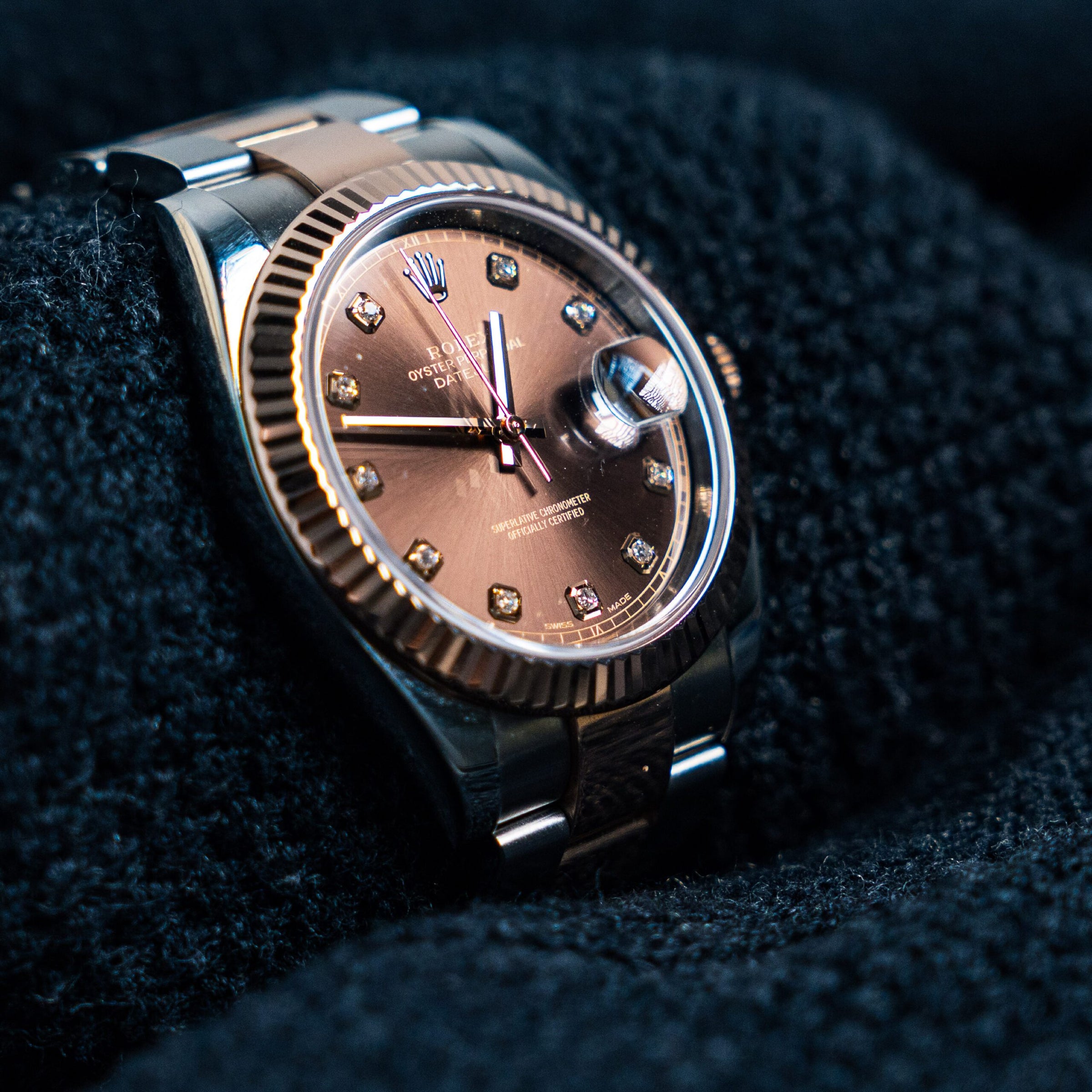 Rolex Datejust Chocolate Dial 126331 41mm Certified Pre-owned