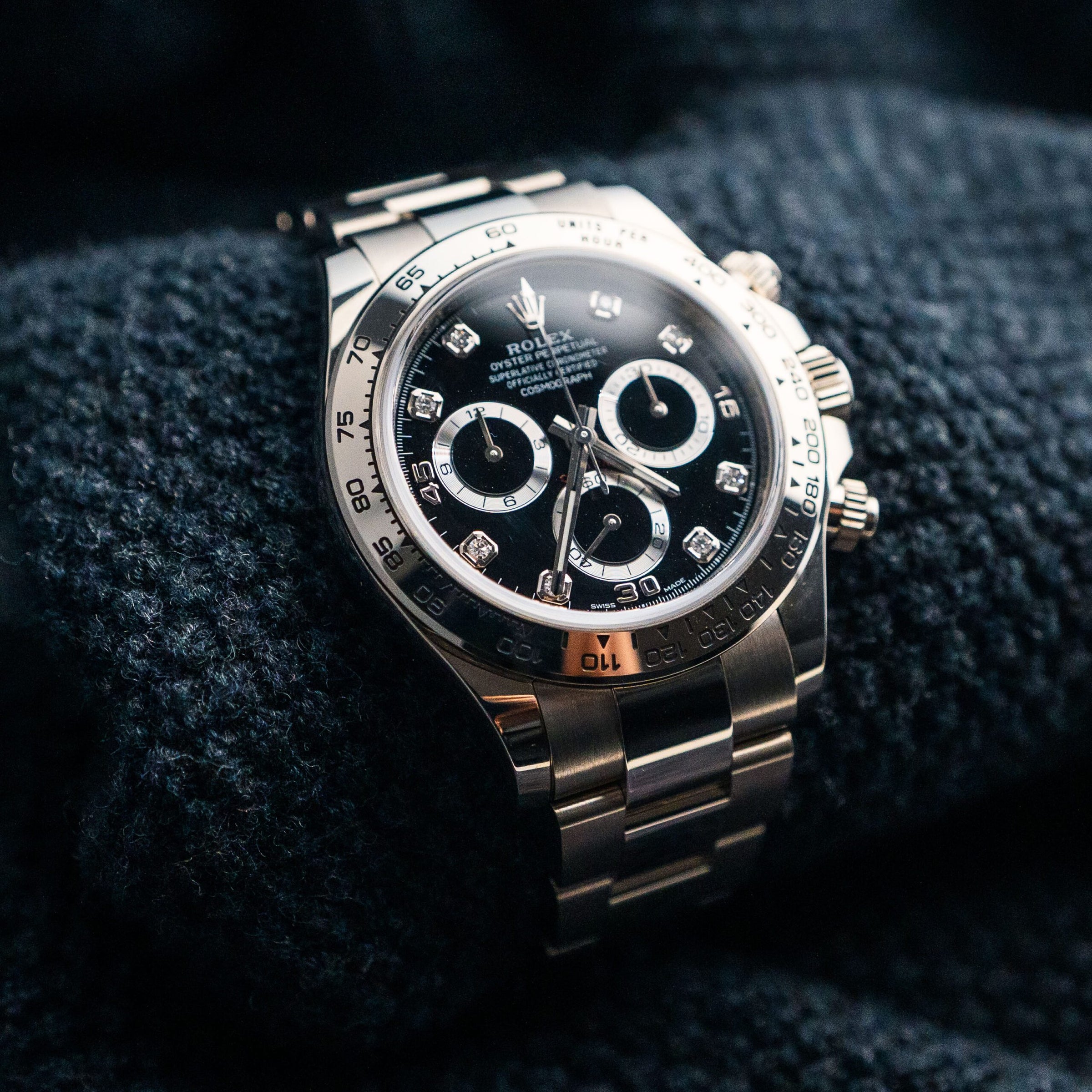 2023 Rolex Daytona White Gold with Diamond Indicator