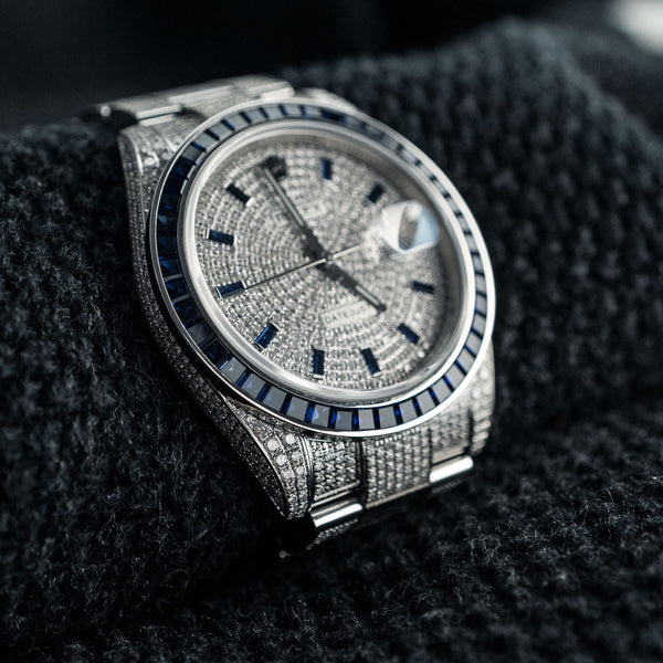 Rolex Datejust Custom Natural Diamonds 41MM