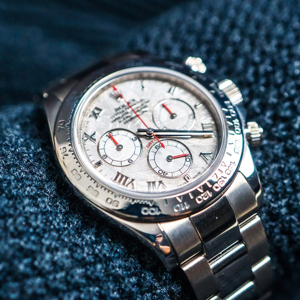 2007 Rolex Daytona White Gold Meteorite