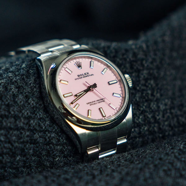 Rolex Oyster Perpetual – 31mm Pink Dial – Ref. 277200