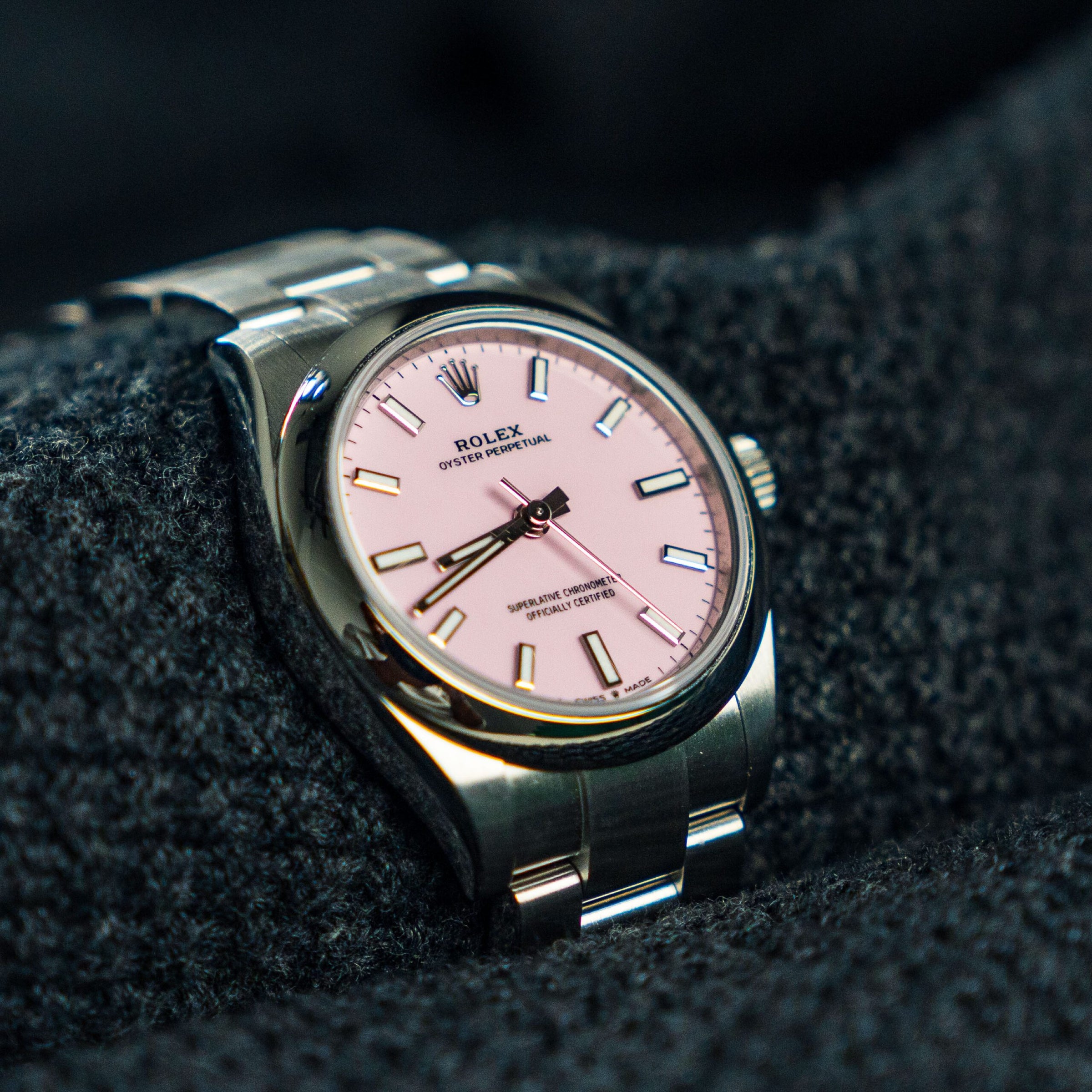 Rolex Oyster Perpetual – 31mm Pink Dial – Ref. 277200