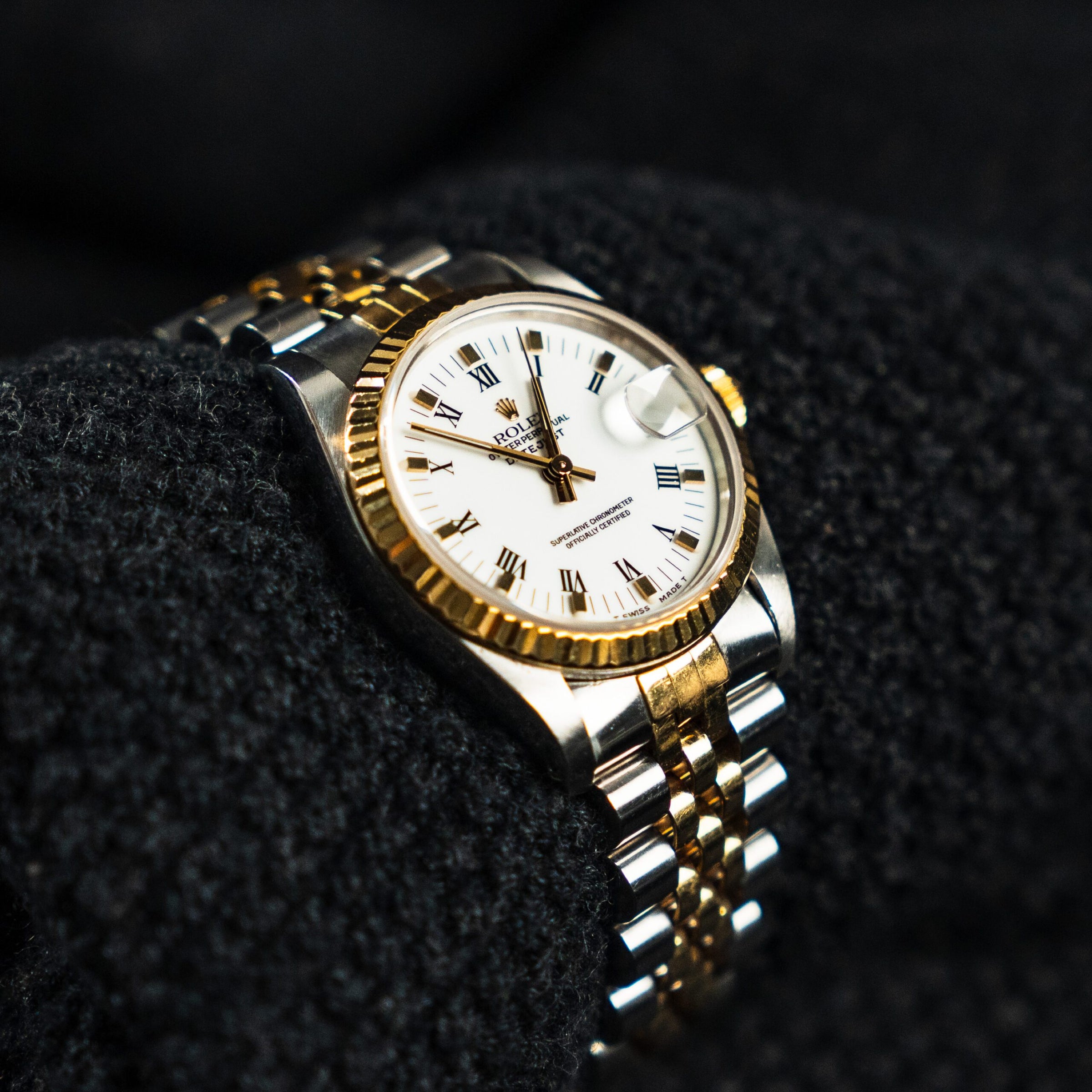 Rolex Datejust White Dial with Roman Numerals 31mm ref:68723