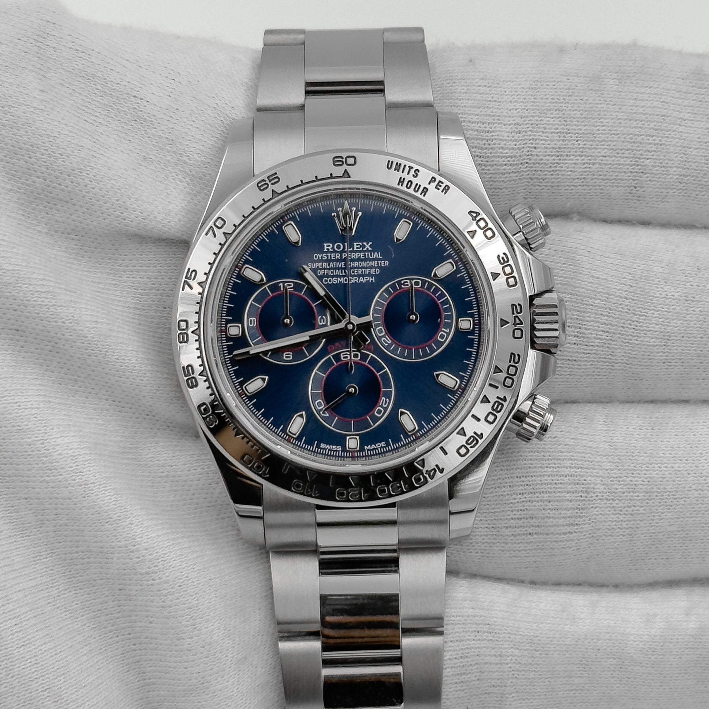 2022 Rolex Daytona Blue Face