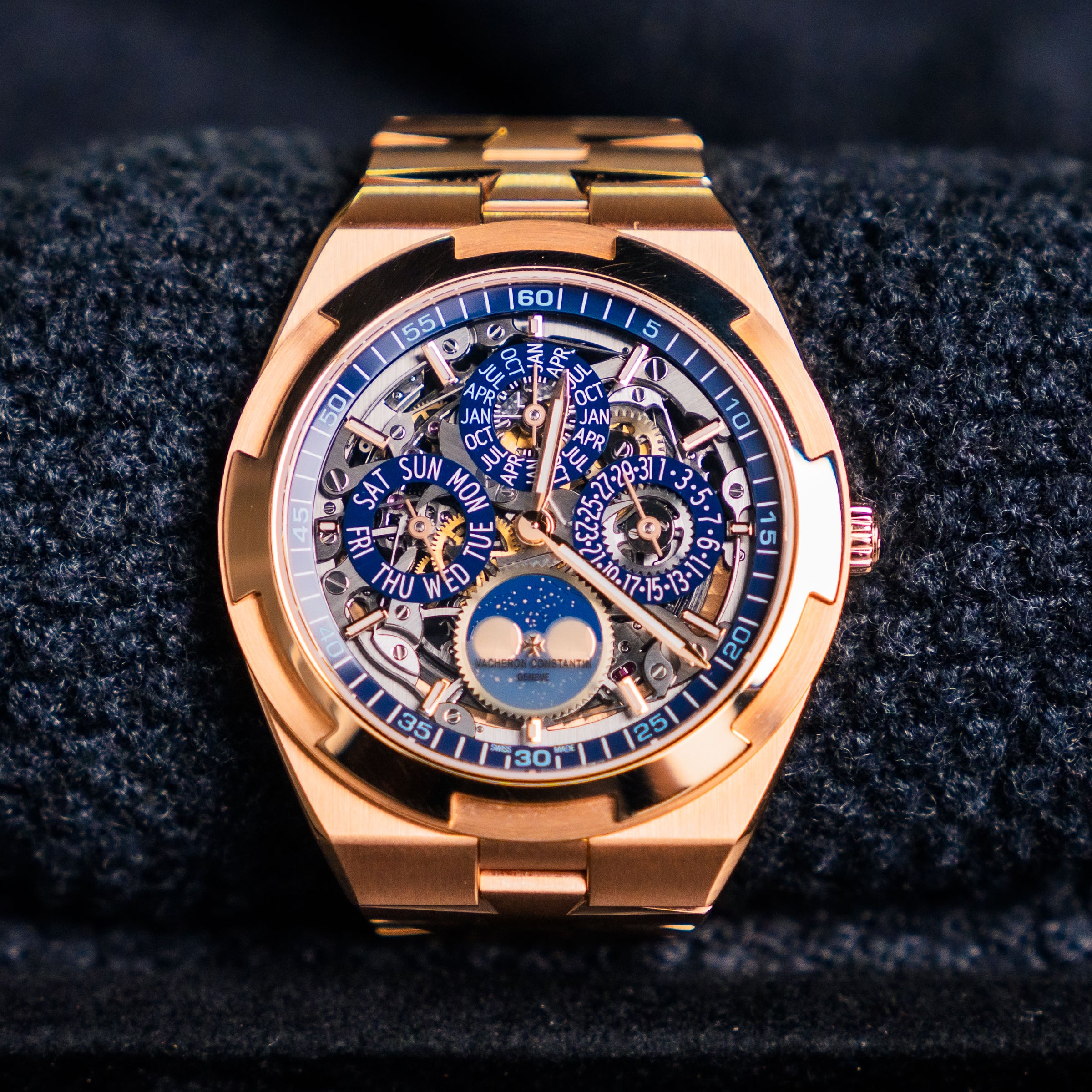 2024 Vacheron Constantin OVERSEAS PERPETUAL CALENDAR ULTRA-THIN SKELETON Ref. 4300V/220R-B642