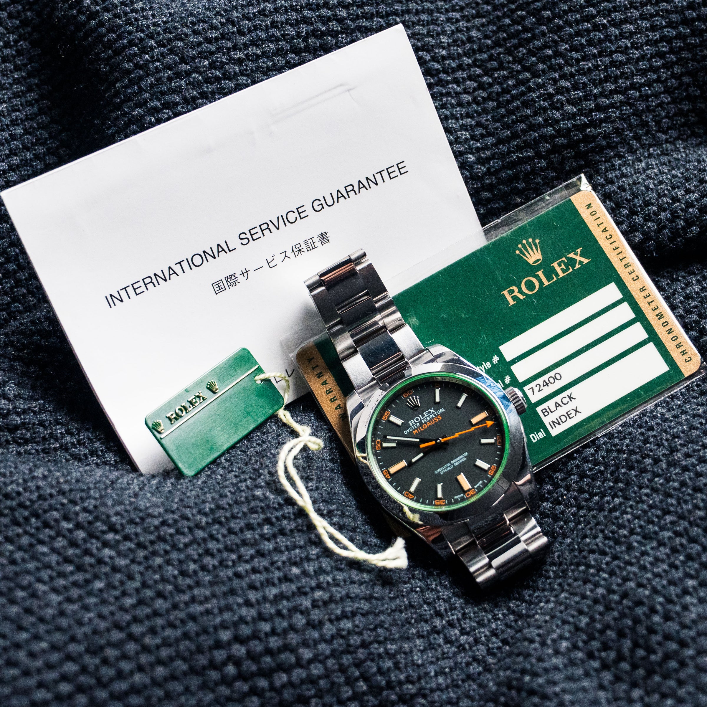 2011 Rolex Milgauss Ref. 116400V