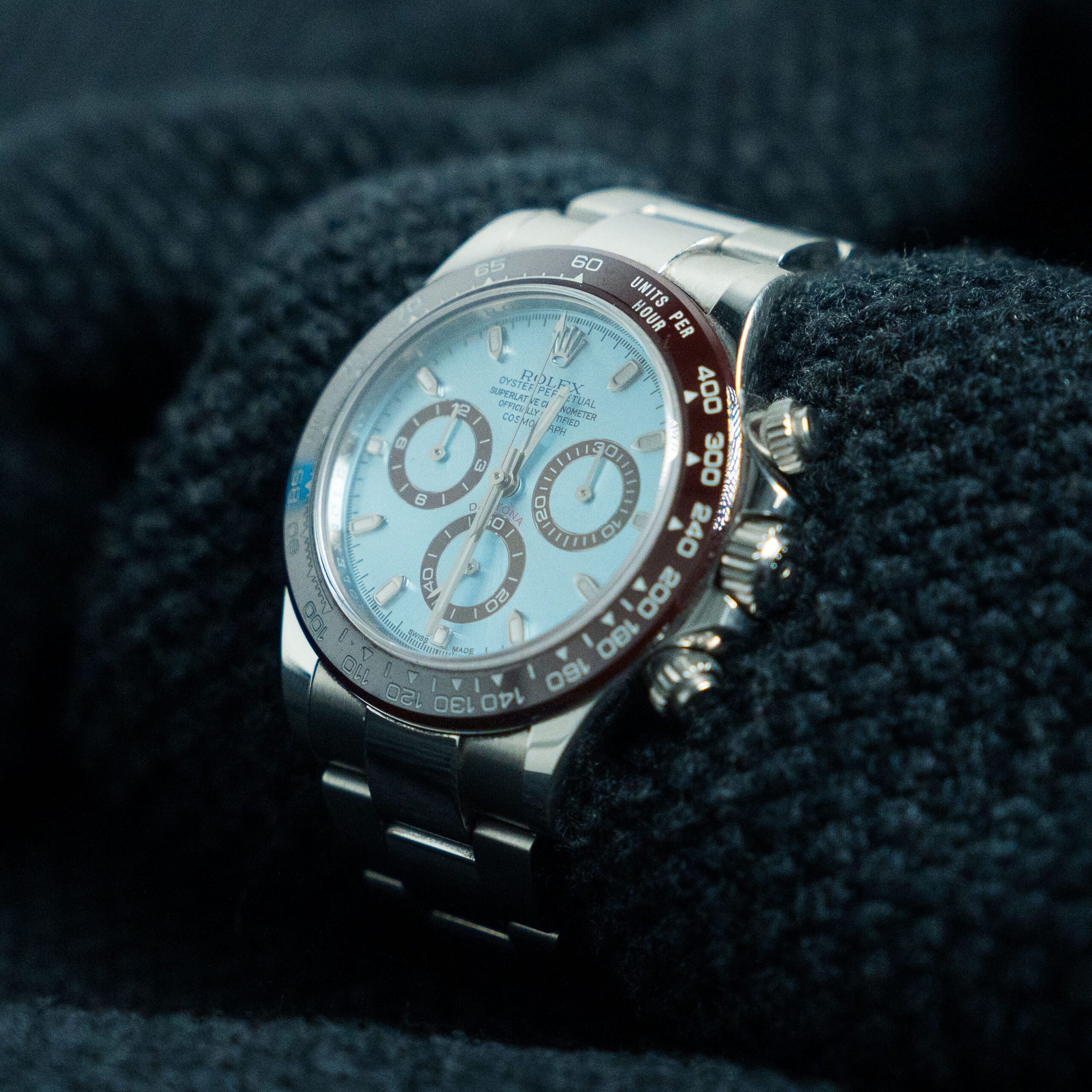 Rolex Daytona Platona Tribute Watch – Platinum Look Inspired by Reference 116506