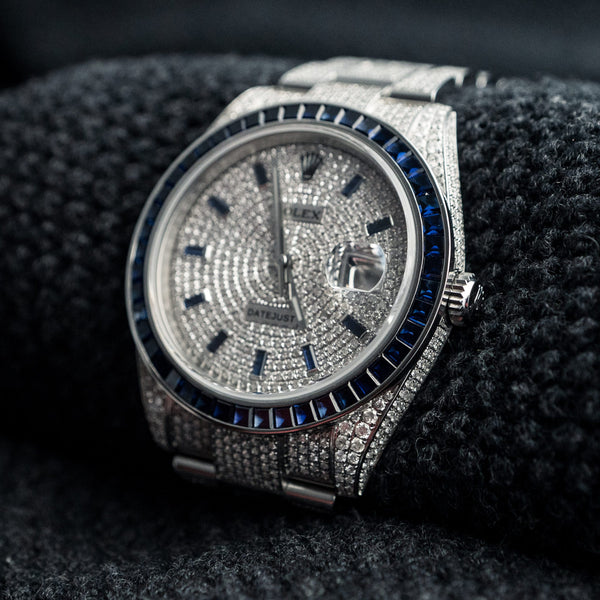 Rolex Datejust Custom Natural Diamonds 41MM