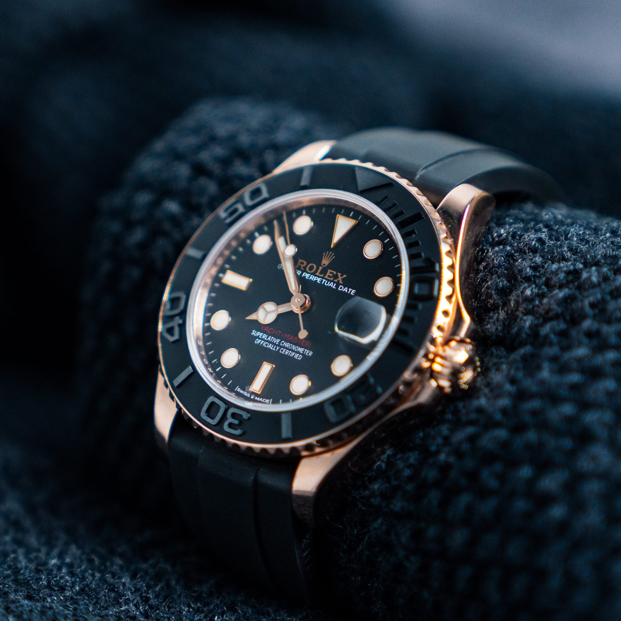 Rolex Rose Gold Yacht-Master 268655 37MM