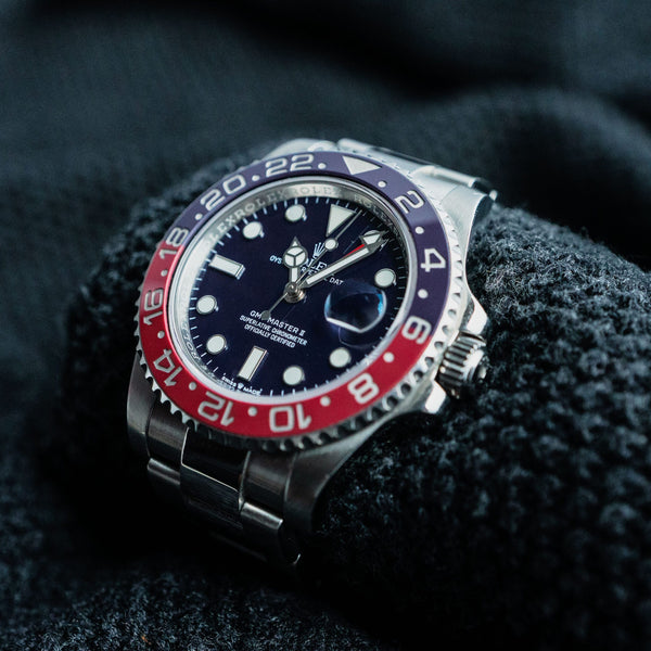 Rolex GMT-Master II ” White Gold Pepsi Tribute”