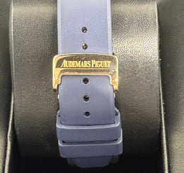 Audemars Piguet Royal Oak Chronograph 41mm 18K Rose Gold Blue Dial 26331OR