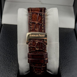 Audemars Piguet Royal Oak Dual Time 18k Rose Gold Silver Dial 26120OR 39MM