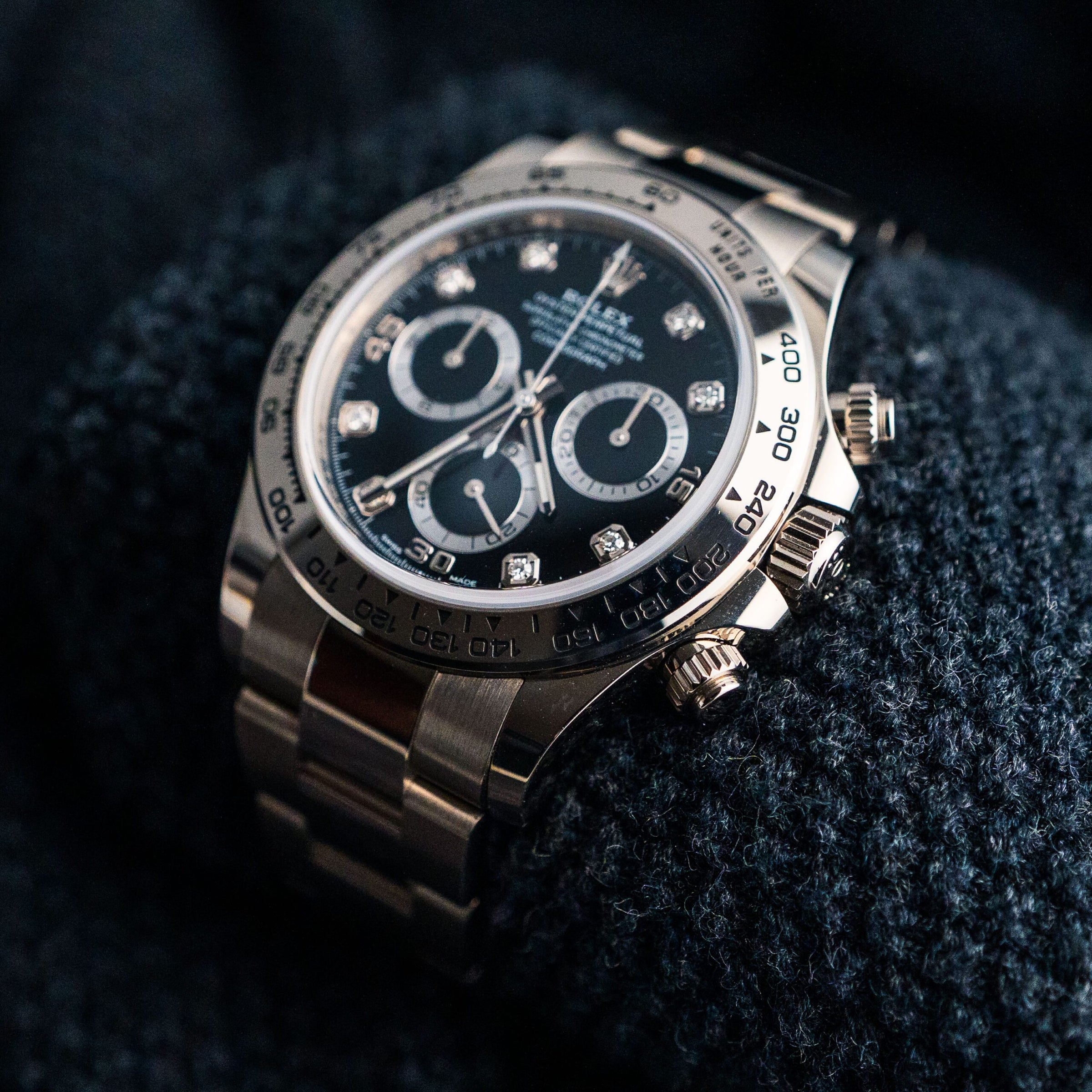 2023 Rolex Daytona White Gold with Diamond Indicator