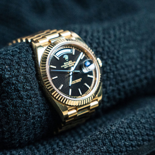 2015 Rolex Day-Date 228238 40MM Motif Dial