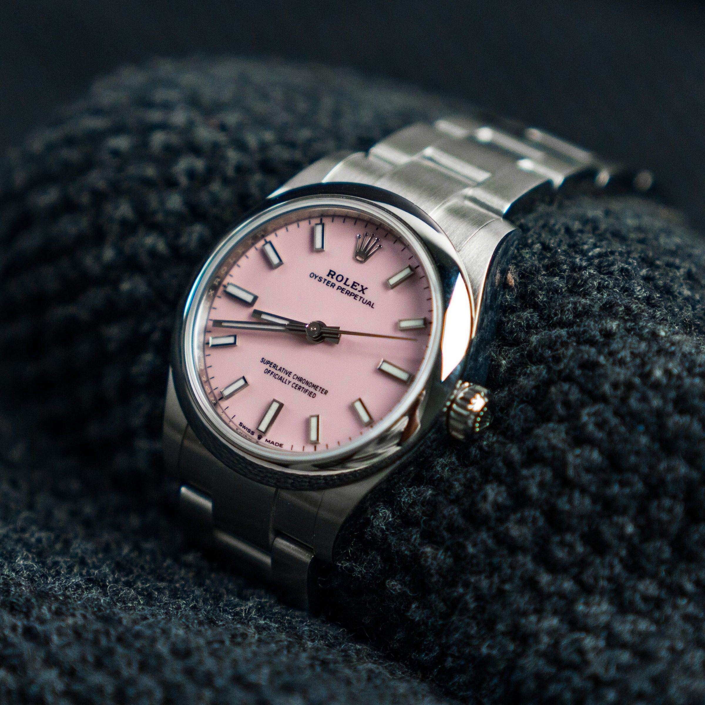 Rolex Oyster Perpetual – 31mm Pink Dial – Ref. 277200