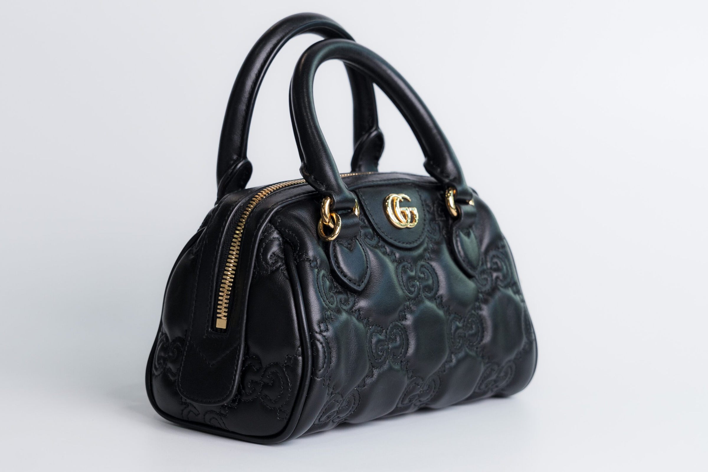 Gucci Mini Matelasse Bowler Bag
