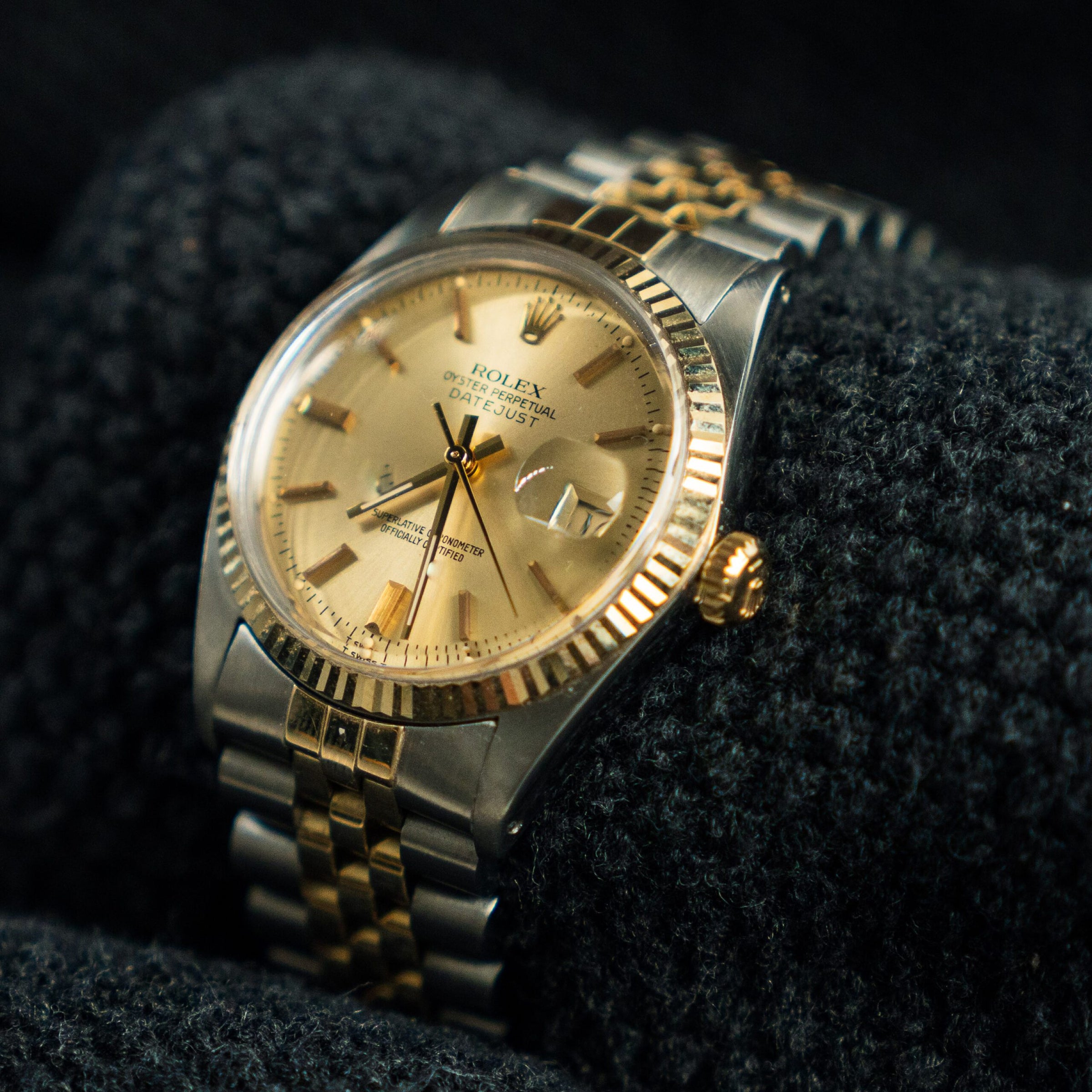 Rolex Datejust – 41mm Champagne Two-Tone – Ref. 16013
