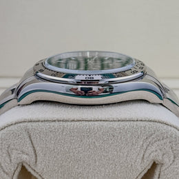 Rolex Cosmograph Daytona 18k White Gold Blue Dial Watch 116509