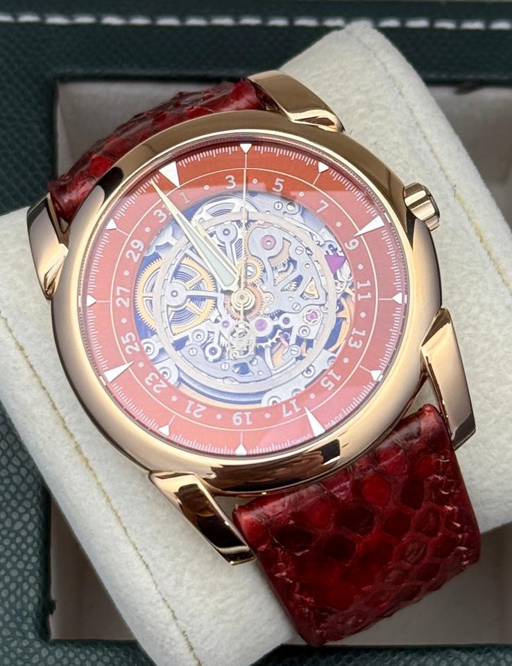 Parmigiani Fleurier Tonda 40Skeleton 18K Rose Gold Limited Edition 15 40MM