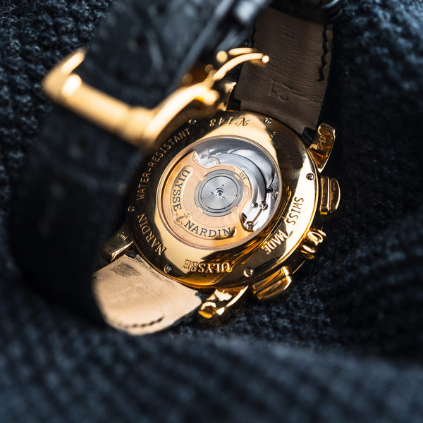 Rose Gold Ulysse Nardin Hour Striker