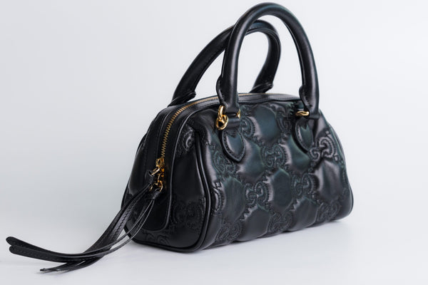 Gucci Mini Matelasse Bowler Bag