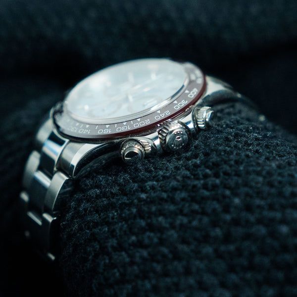 Rolex Daytona Platona Tribute Watch – Platinum Look Inspired by Reference 116506