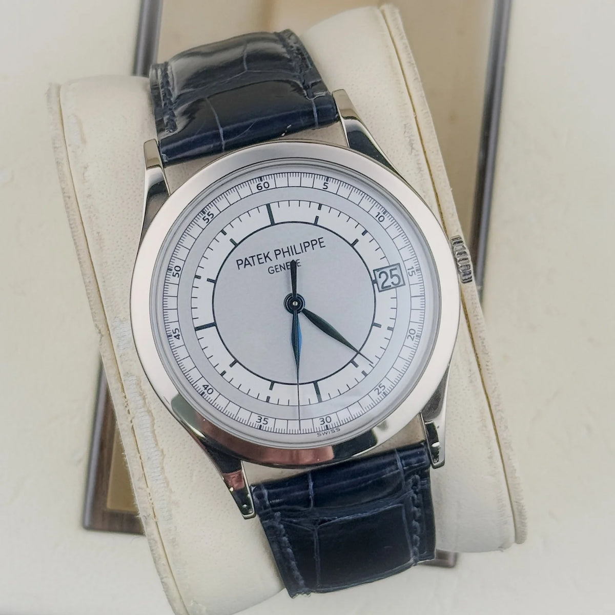 Patek Philippe Calatrava Sector Dial White Gold 38mm 5296G