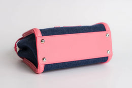 Denim and Pink Leather Fendi With Limited Edition