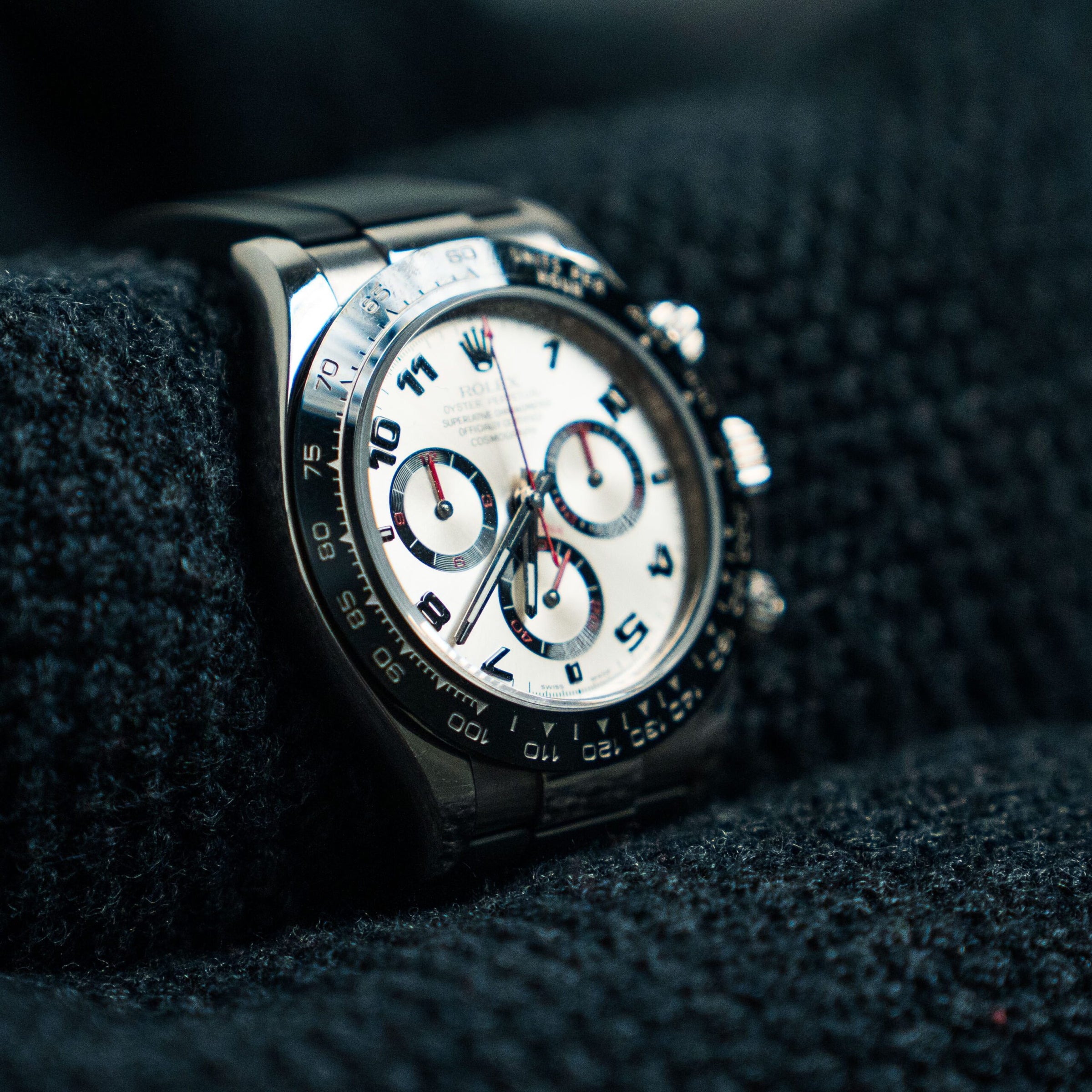 Rolex Daytona 116519 40MM silver Dial White Gold