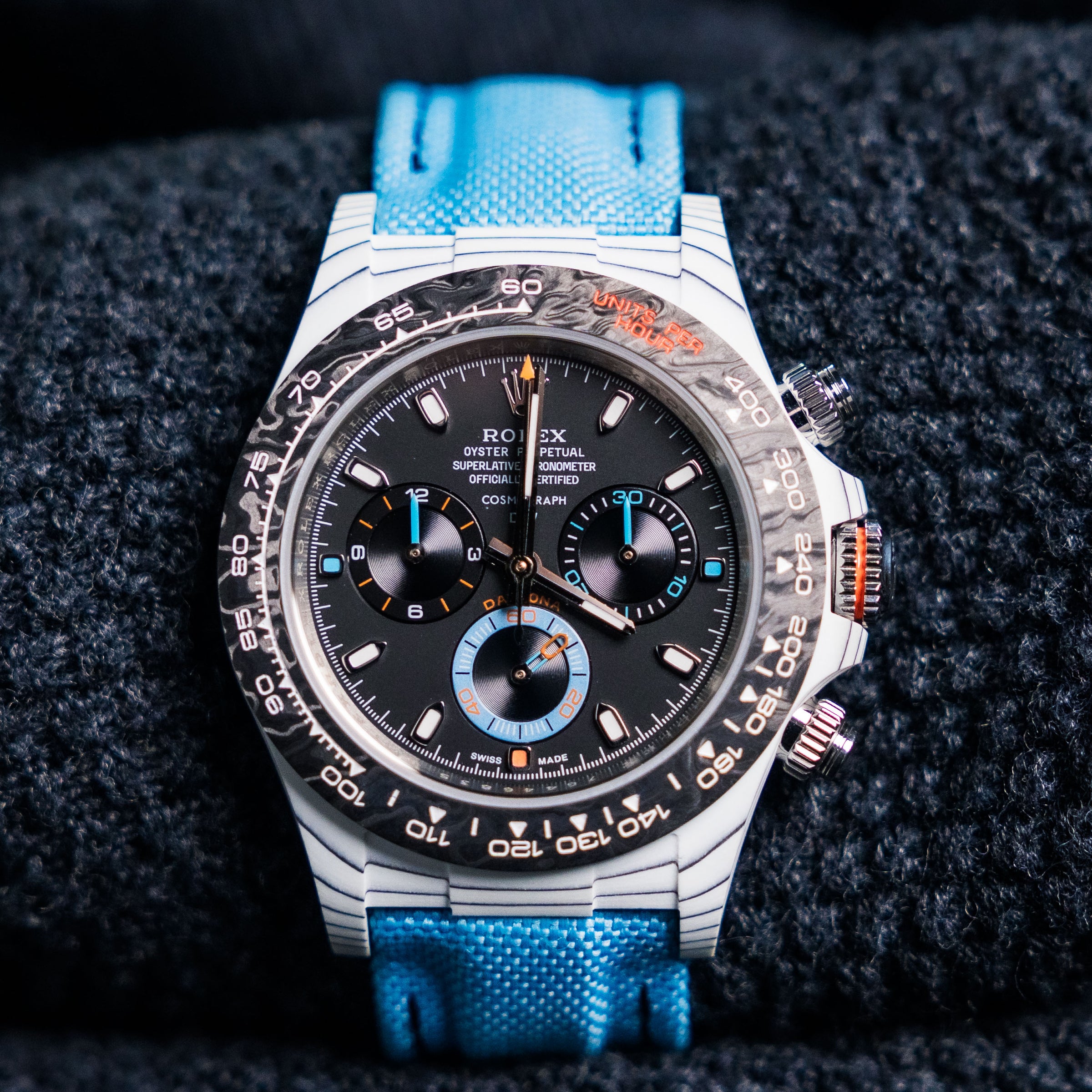 Rolex DWI Carbon Daytona