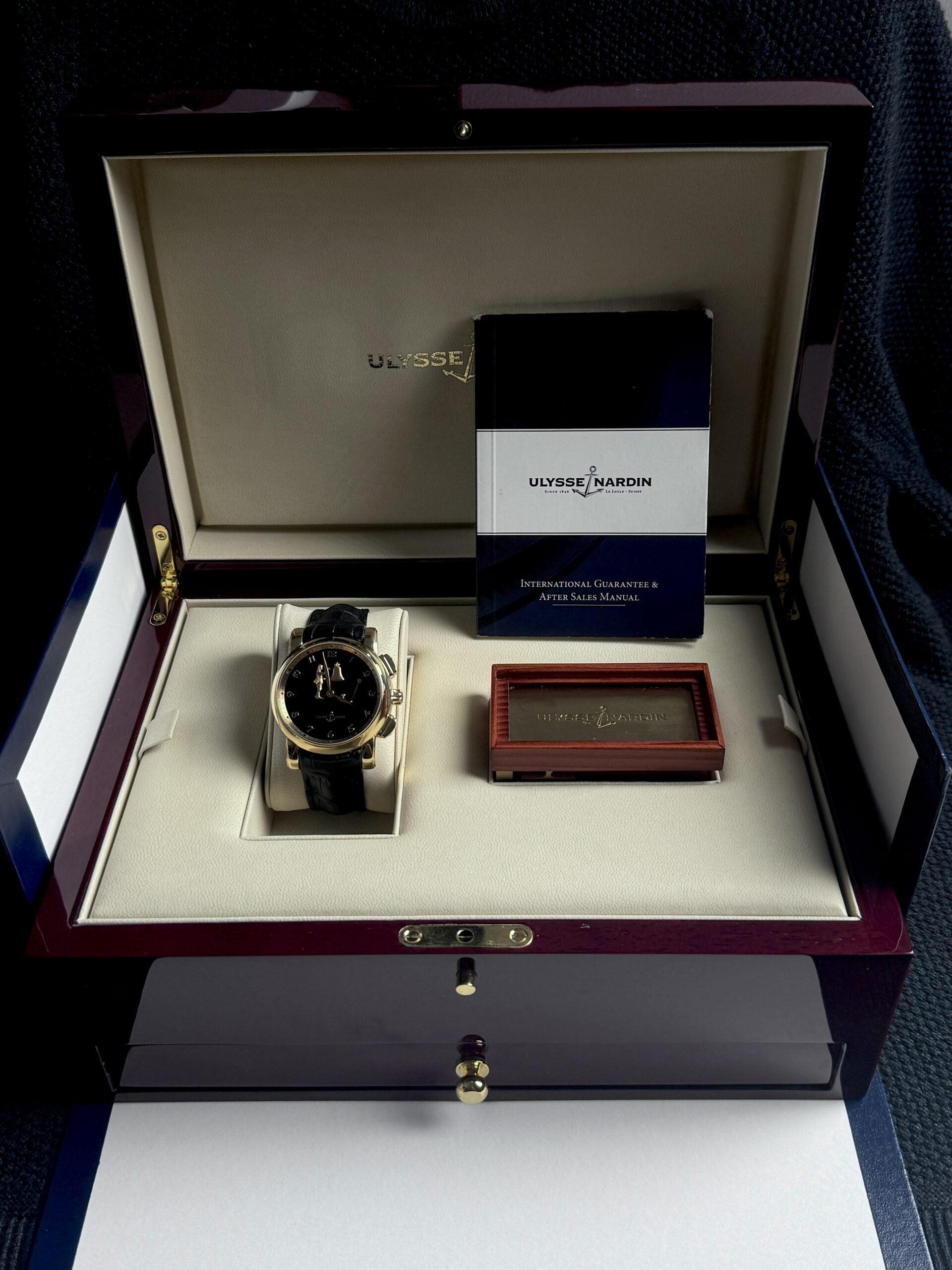 Rose Gold Ulysse Nardin Hour Striker