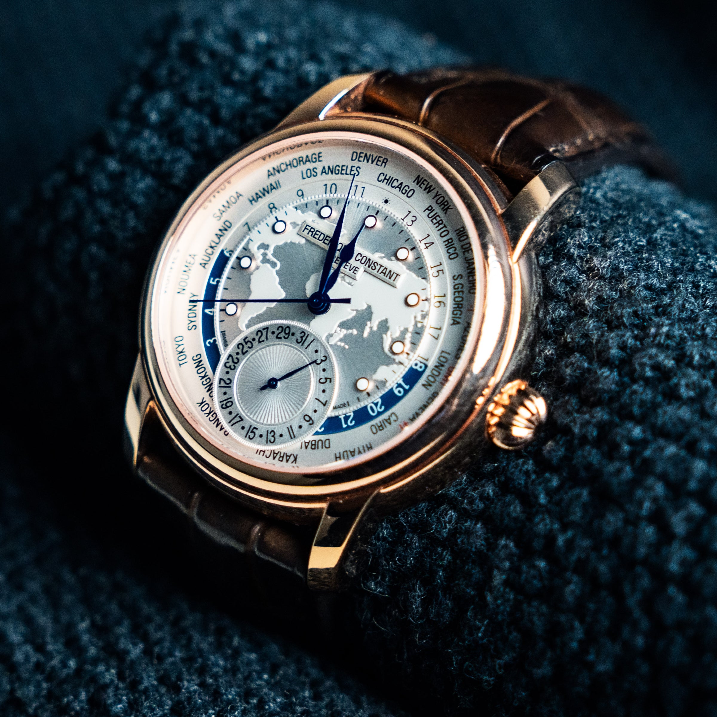 Frederique Constant Claissic Worldtimer